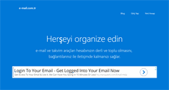 Desktop Screenshot of e-mail.com.tr